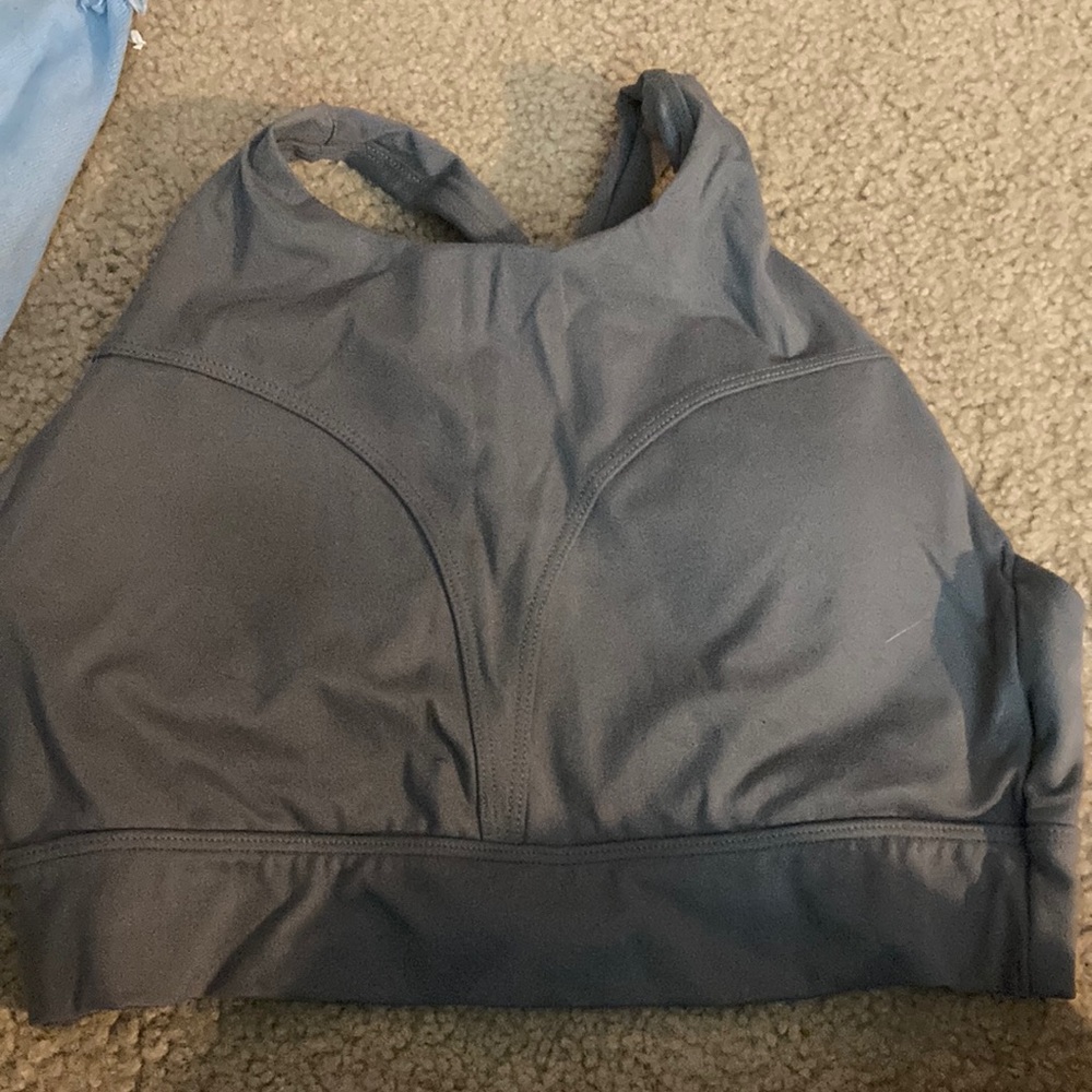 Grey Alphalete Sports Bra